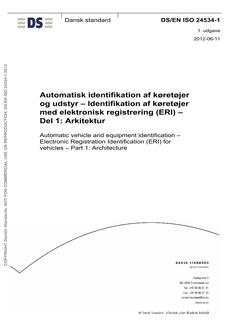 DANSK DS/EN ISO 24534-1