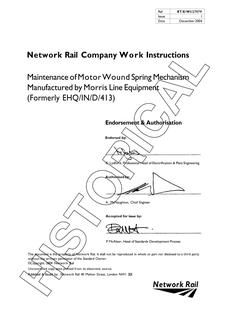 NR RT/E/WI/27079 ISSUE 1