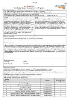 NR NR/L2/TEL/30124 ISSUE 2