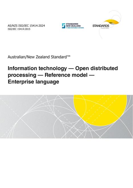 AS/NZS ISO/IEC 15414:2024