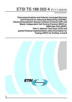 ETSI TS 186 002-4