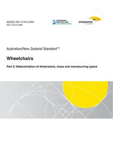 AS/NZS ISO 7176.5:2024