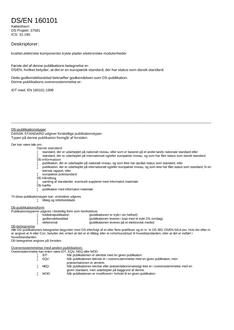 DANSK DS/EN 160101
