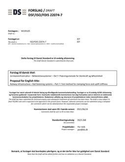 DANSK DSF/ISO/FDIS 22074-7