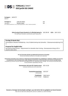 DANSK DSF/PREN ISO 24642