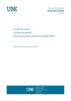 AENOR UNE-ISO 55002