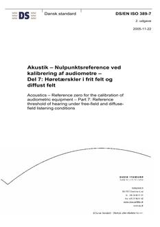 DANSK DS/EN ISO 389-7
