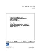 IEC/PAS 61162-101 Ed. 1.0 en:2003