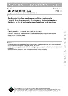 CEI EN IEC 60384-16