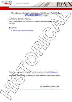 NR NR/L2/SIG/30009/E060 ISSUE 2