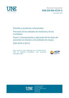 AENOR UNE-EN ISO 4259-2