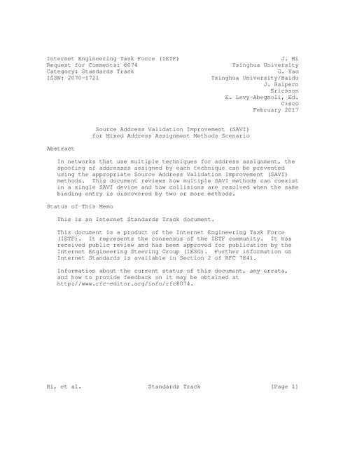 IETF RFC 8074