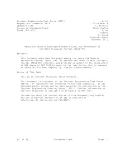 IETF RFC 6423