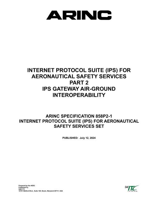ARINC 858P2-1