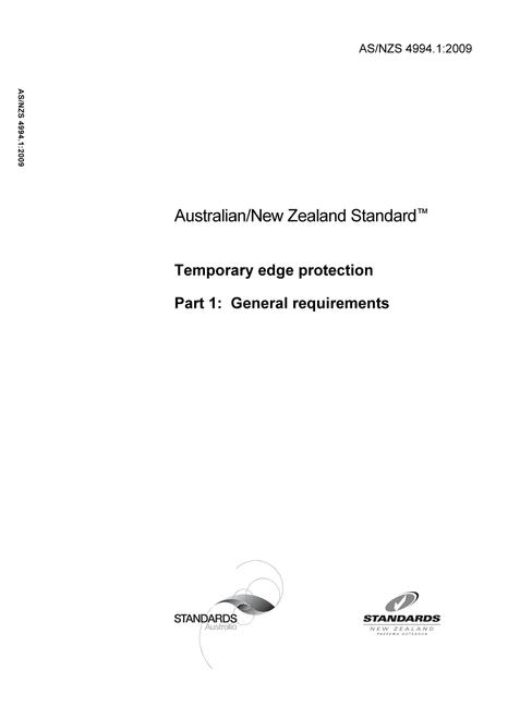 AS/NZS 4994.1:2009