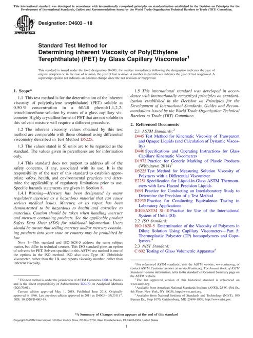 ASTM D4603-18