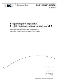 DANSK DS/EN IEC 62271-215
