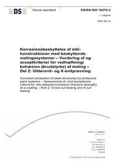 DANSK DS/EN ISO 16276-2
