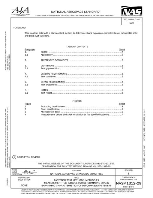 AIA NASM1312-29