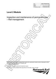 NR NR/L2/TRK/001/B01 ISSUE 4