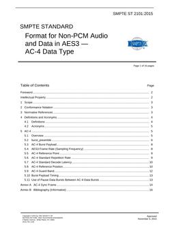SMPTE ST 2101