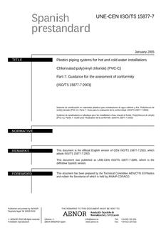 AENOR UNE-CEN ISO/TS 15877-7
