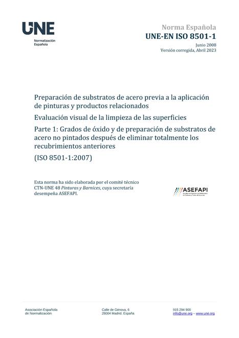 AENOR UNE-EN ISO 8501-1