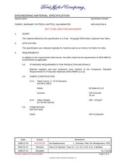 FORD WSS-M1H794-A