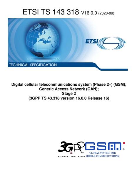 ETSI TS 143 318