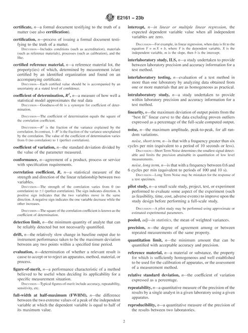 ASTM E2161-23b