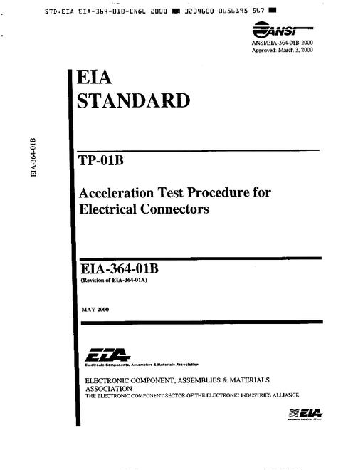 ECIA EIA-364-01B