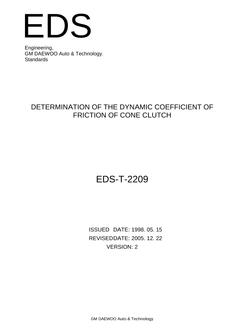 GMKOREA EDS-T-2209