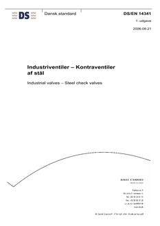 DANSK DS/EN 14341