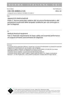 CEI EN 60601-2-41