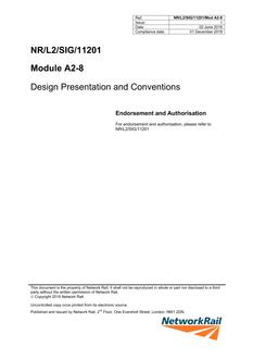 NR NR/L2/SIG/11201/MOD A2-8 ISSUE 1