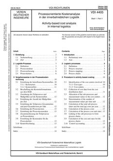 VDI VDI 4405 BLATT 1