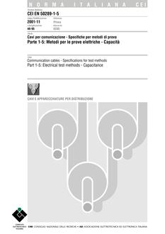 CEI EN 50289-1-5