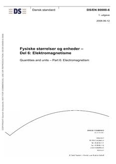 DANSK DS/EN 80000-6