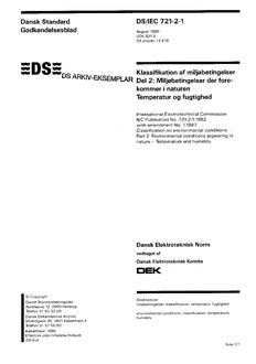 DANSK DS/IEC 721-2-1+AMD.1