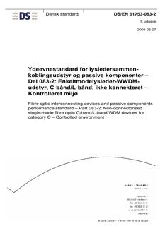 DANSK DS/EN 61753-083-2