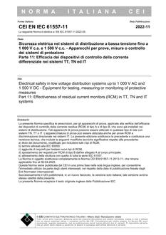 CEI EN IEC 61557-11