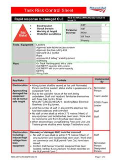 NR NR/L3/MTC/RCS0216/OLE10 ISSUE 5