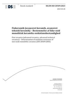 DANSK DS/EN ISO 20509