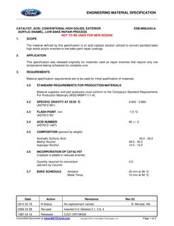 FORD ESB-M99J343-A