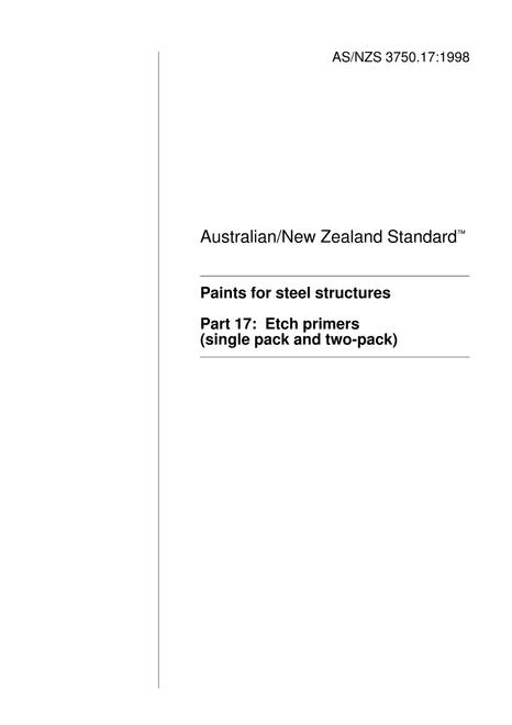 AS/NZS 3750.17:1998