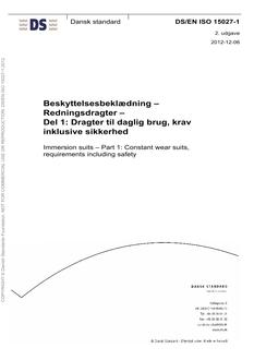 DANSK DS/EN ISO 15027-1