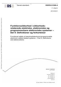 DANSK DS/EN 61508-4