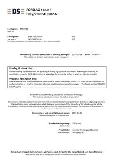 DANSK DSF/PREN ISO 8502-6
