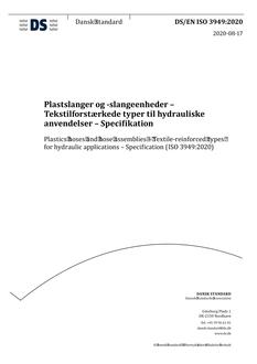 DANSK DS/EN ISO 3949