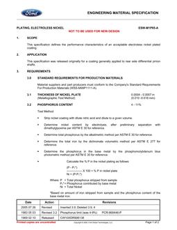 FORD ESW-M1P65-A